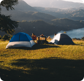 Can I use a tent in the winter, and if so, what type of tent should I use?