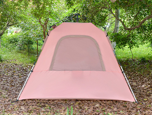 Semi-aluminum automatic tent