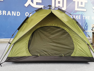 Fully automatic tent