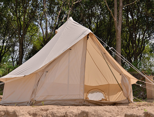 4 person clock tent cotton pyramid tent