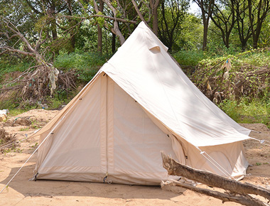 4 person clock tent cotton pyramid tent