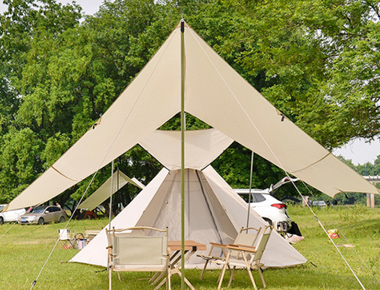 Large Butterfly Hexagon Canopy Tent