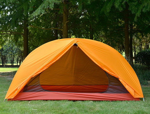 2-person super-light silicone-coated waterproof and wind-resistant tents