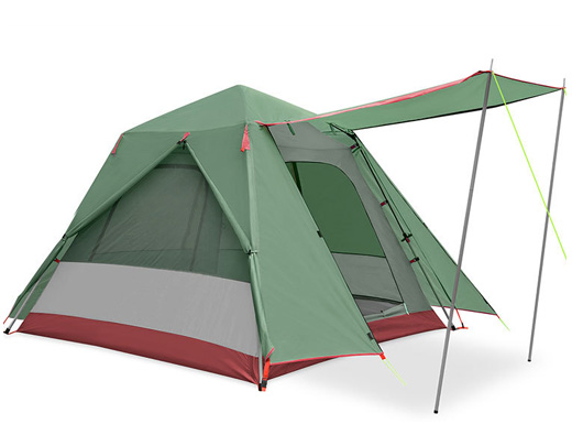 Fully automatic folding family camping tent