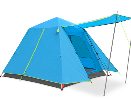 Fully automatic folding family camping tent