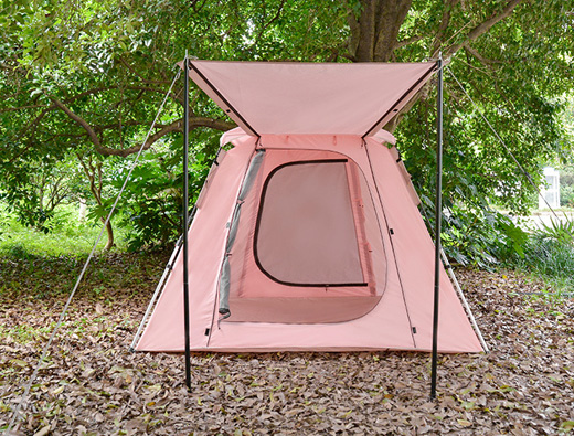 Semi-aluminum automatic tent