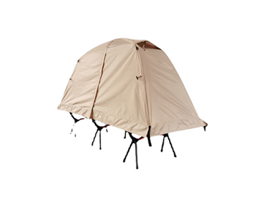 Single-person marching portable double-layer tent