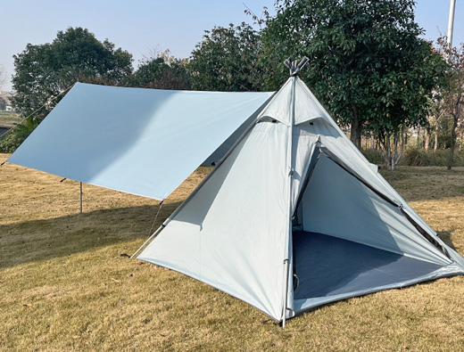 Outdoor camping 3-4 people pyramid tent