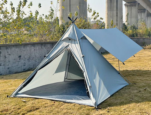 Outdoor camping 3-4 people pyramid tent