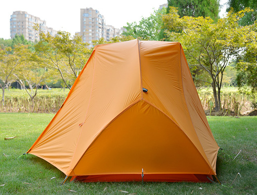 2-person super-light silicone-coated waterproof and wind-resistant tents